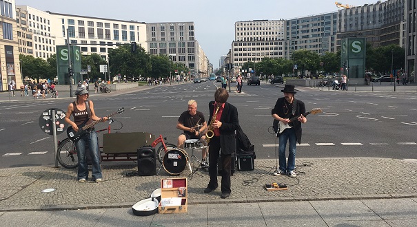 Concerts on Streets of Berlin